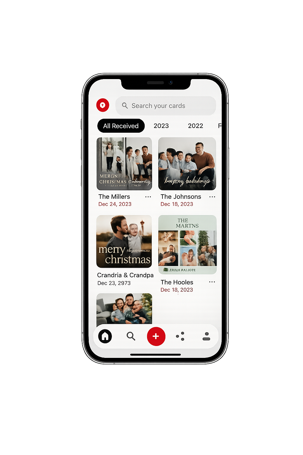Holly app screenshot